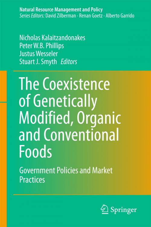 Cover of the book The Coexistence of Genetically Modified, Organic and Conventional Foods by , Springer New York