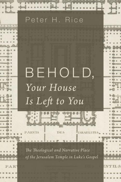 Cover of the book Behold, Your House Is Left to You by Peter H. Rice, Wipf and Stock Publishers