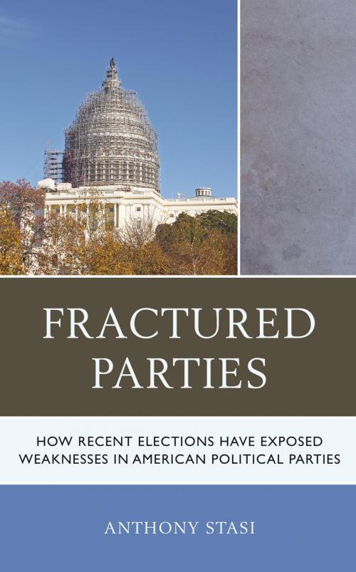 Cover of the book Fractured Parties by Anthony Stasi, Lexington Books