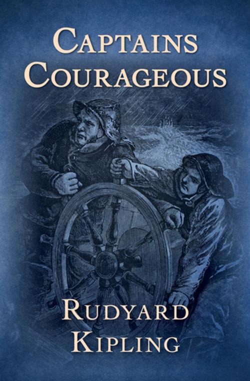 Cover of the book Captains Courageous by Rudyard Kipling, Open Road Media