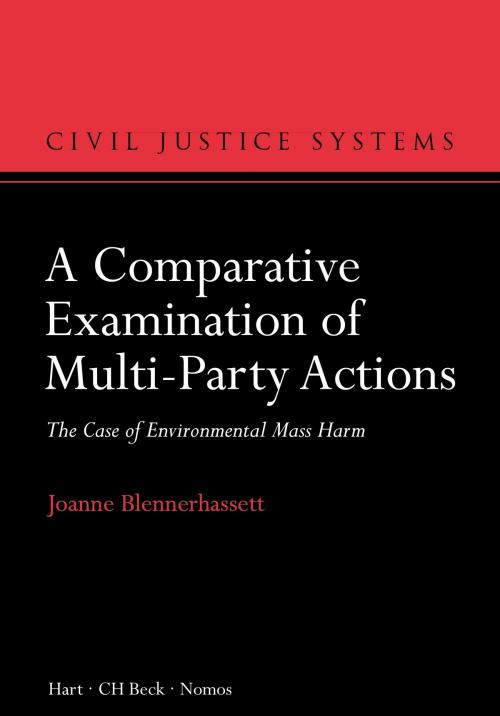 Cover of the book A Comparative Examination of Multi-Party Actions by Joanne Blennerhassett, Bloomsbury Publishing