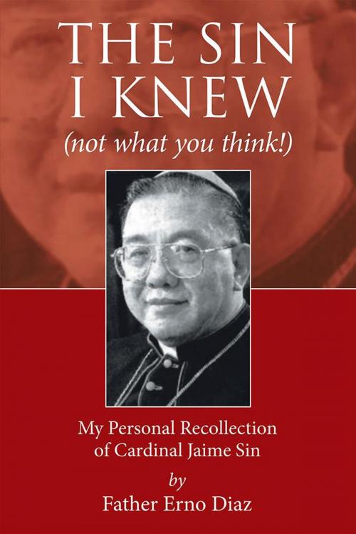 Cover of the book The Sin I Knew (Not What You Think!) by Father Erno Diaz, Xlibris US