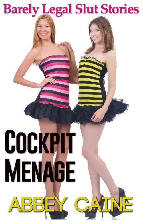 Cover of the book Cockpit Menage (Barely Legal Slut Stories) by Abbey Caine, Abbey Caine