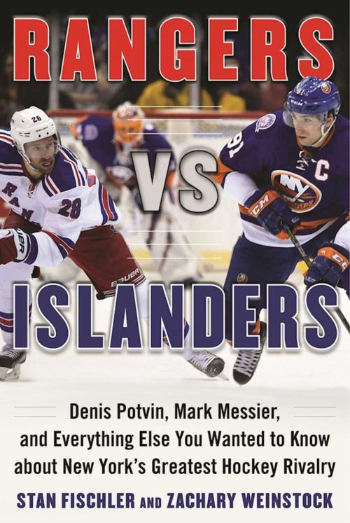 Cover of the book Rangers vs. Islanders by Stan Fischler, Zachary Weinstock, Sports Publishing
