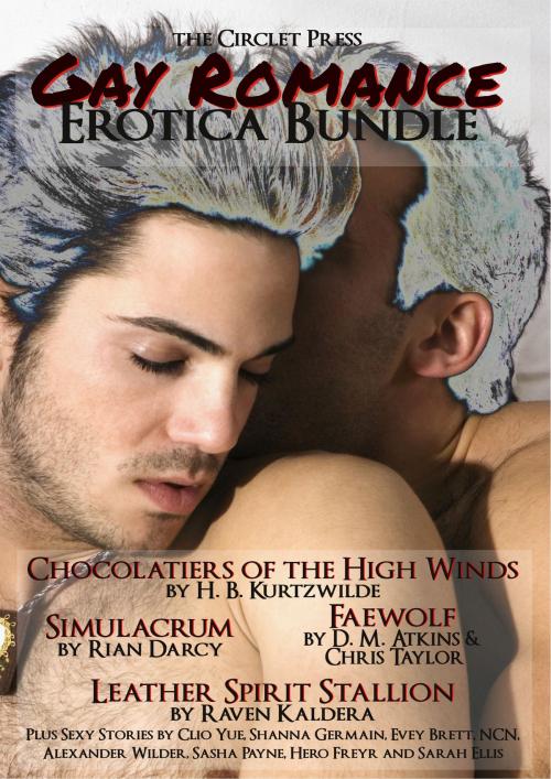 Cover of the book The Circlet Press Gay Romance Bundle by H.B. Kurtzwilde, Rian Darcy, D.M. Atkins, Chris Taylor, Raven Kaldera, Jennifer Levine, Circlet Press
