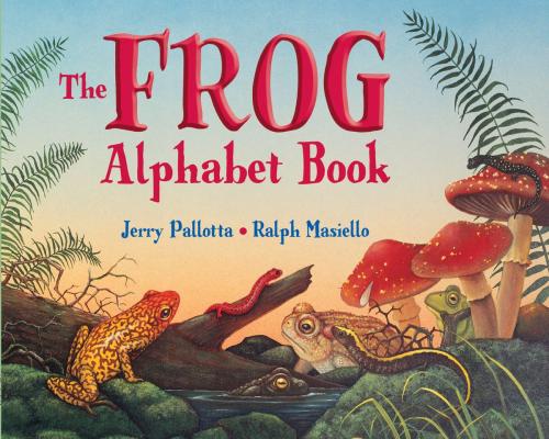 Cover of the book The Frog Alphabet Book by Jerry Pallotta, Charlesbridge