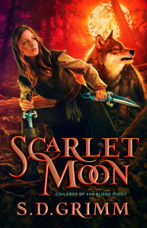 Cover of the book Scarlet Moon by S. D. Grimm, Enclave Publishing