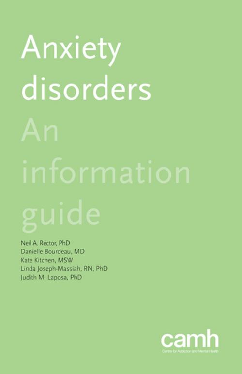 Cover of the book Anxiety Disorders by Neil A. Rector, PhD, C.Psych, Danielle Bourdeau, MD, Centre for Addiction and Mental Health