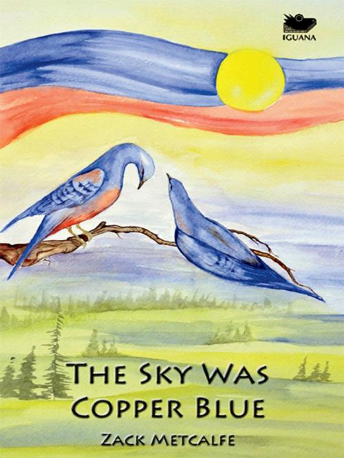 Cover of the book The Sky Was Copper Blue by Zack Metcalfe, Iguana Books
