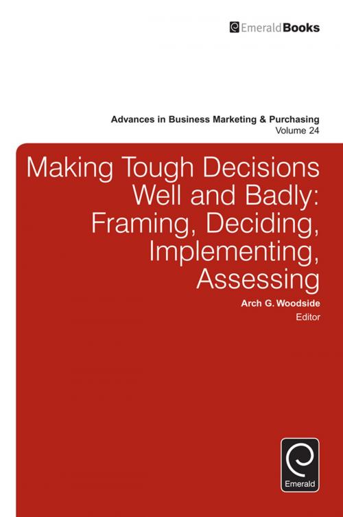 Cover of the book Making Tough Decisions Well and Badly by , Emerald Group Publishing Limited
