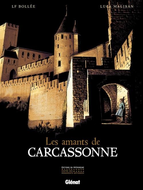 Cover of the book Les Amants de Carcassonne by Luca Malisan, LF Bollée, Glénat BD