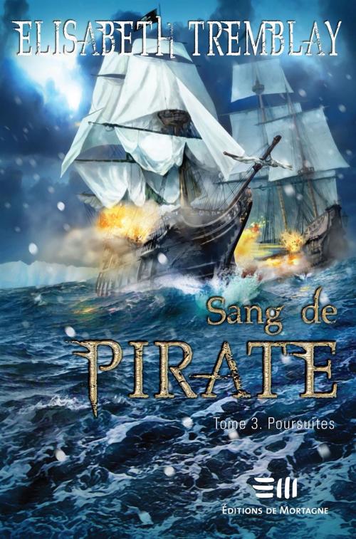 Cover of the book Sang de pirate by Elisabeth Tremblay, DE MORTAGNE