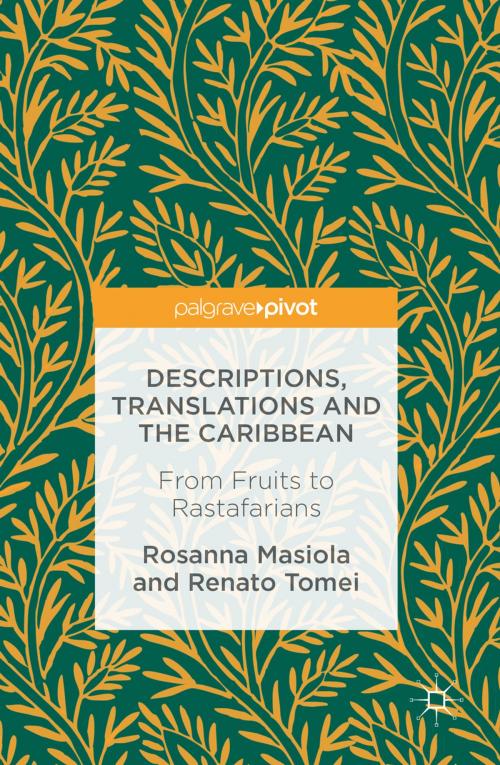 Cover of the book Descriptions, Translations and the Caribbean by Rosanna Masiola, Renato Tomei, Springer International Publishing