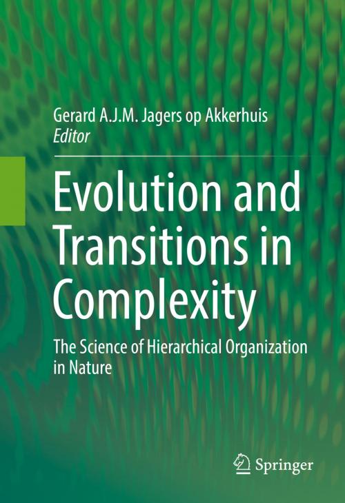 Cover of the book Evolution and Transitions in Complexity by , Springer International Publishing