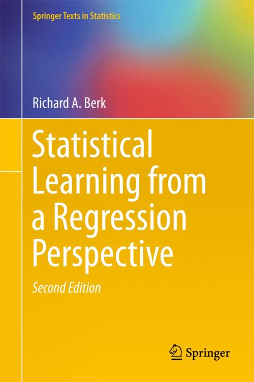 Cover of the book Statistical Learning from a Regression Perspective by Richard A. Berk, Springer International Publishing