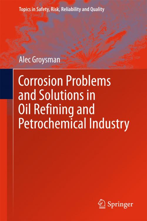 Cover of the book Corrosion Problems and Solutions in Oil Refining and Petrochemical Industry by Alec Groysman, Springer International Publishing