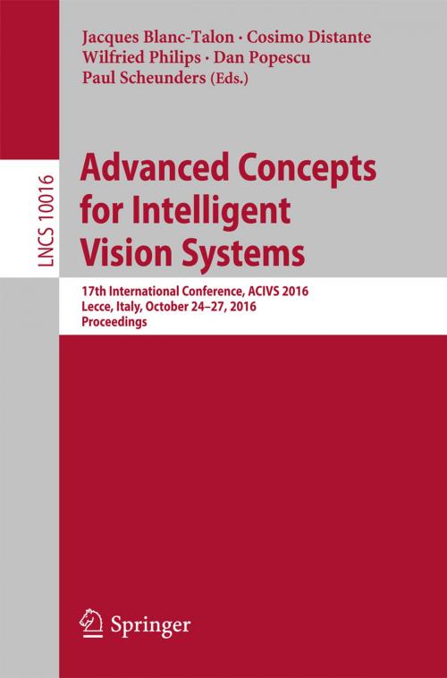Cover of the book Advanced Concepts for Intelligent Vision Systems by , Springer International Publishing