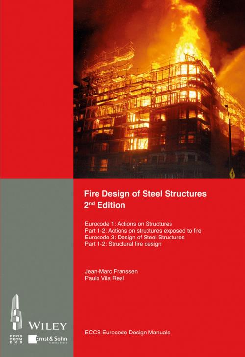 Cover of the book Fire Design of Steel Structures by Jean-Marc Franssen, Paulo Vila Real, Wiley