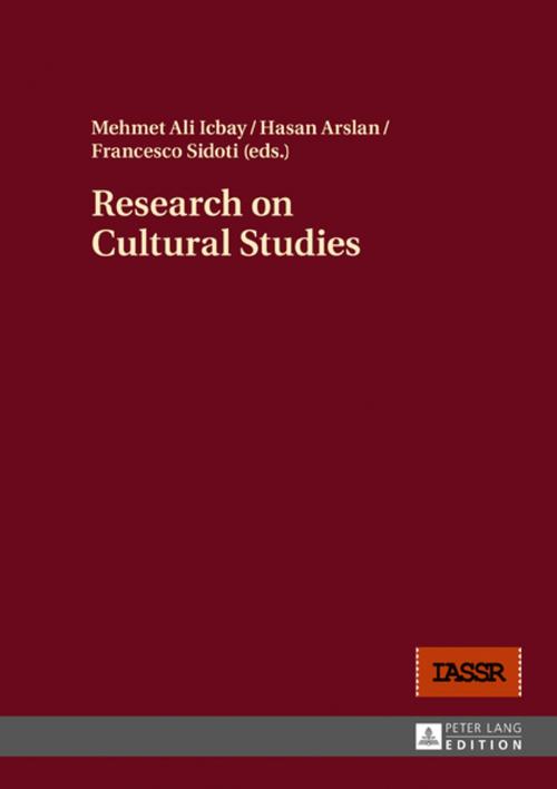 Cover of the book Research on Cultural Studies by , Peter Lang