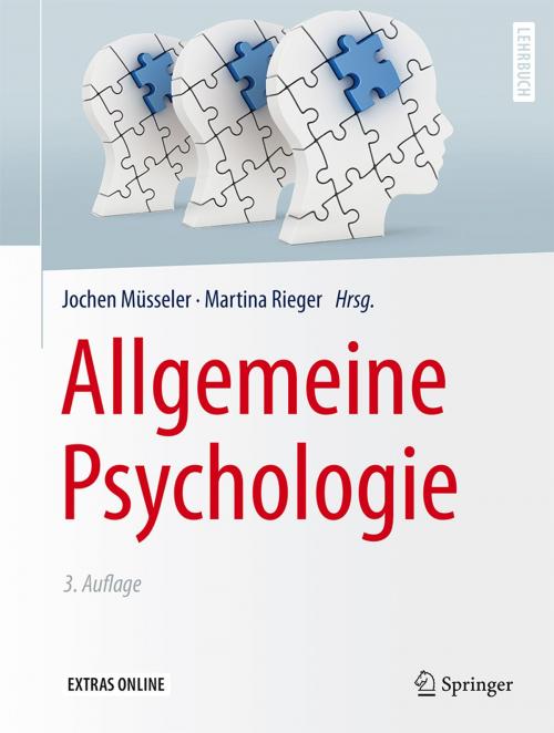 Cover of the book Allgemeine Psychologie by , Springer Berlin Heidelberg