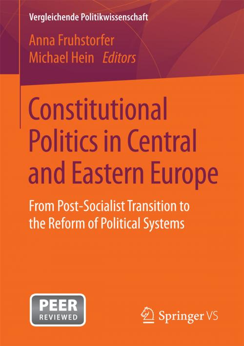 Cover of the book Constitutional Politics in Central and Eastern Europe by , Springer Fachmedien Wiesbaden