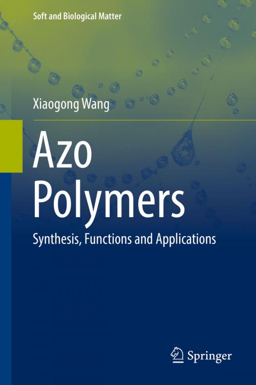 Cover of the book Azo Polymers by Xiaogong Wang, Springer Berlin Heidelberg