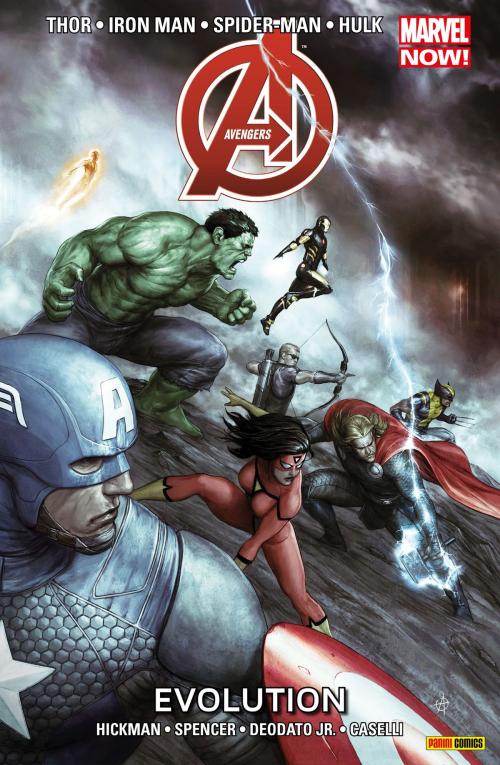 Cover of the book Marvel Now! Avengers 3 - Evolution by Jonathan Hickman, Marvel bei Panini Comics