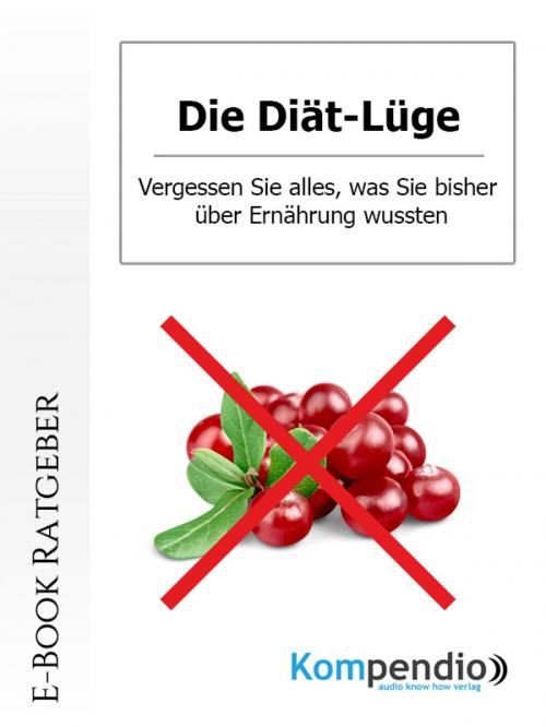 Cover of the book Die Diät-Lüge by Daniela Nelz, epubli
