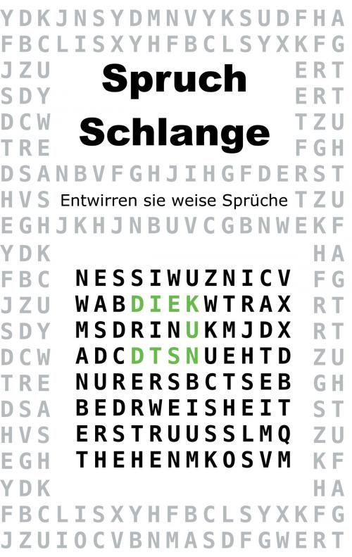 Cover of the book Spruchschlange by Bjørn Zenker, Books on Demand