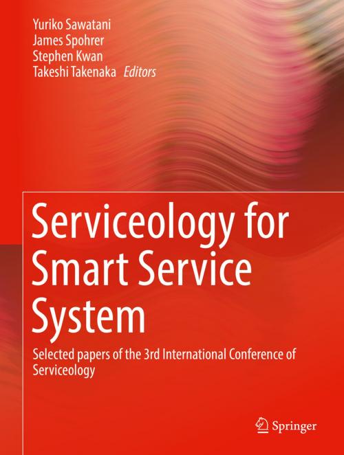 Cover of the book Serviceology for Smart Service System by , Springer Japan
