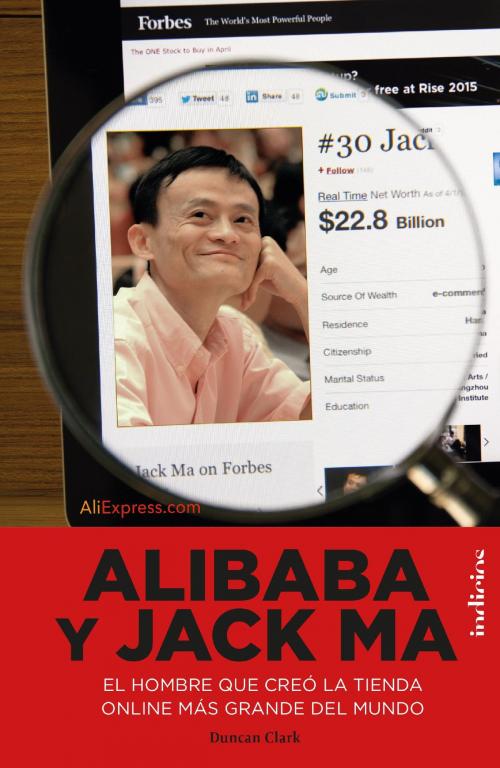 Cover of the book Alibaba y Jack Ma by Duncan Clark, Indicios