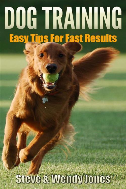 Cover of the book Dog Training: Easy Tips For Fast Results by Steve Jones And Wendy Jones, Steve Jones And Wendy Jones