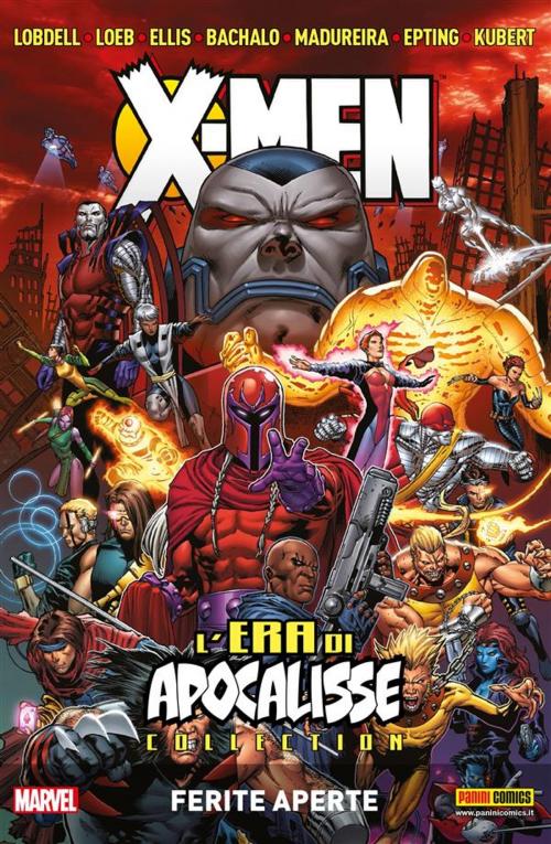 Cover of the book X-Men L'era Di Apocalisse 4 by Warren Ellis, Fabian Nicieza, Jeph Loeb, Larry Hama, John F. Moore, Scott Lobdell, Panini Marvel Italia