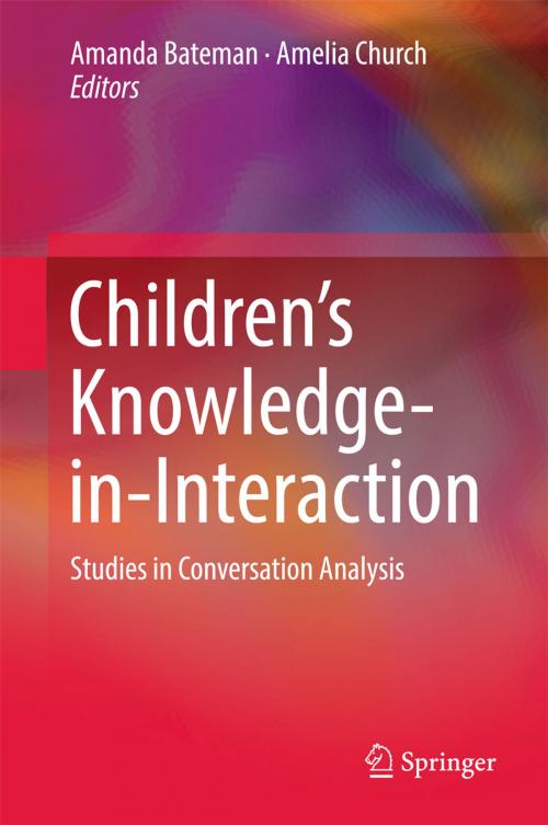 Cover of the book Children’s Knowledge-in-Interaction by , Springer Singapore