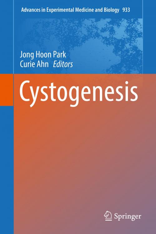 Cover of the book Cystogenesis by , Springer Singapore