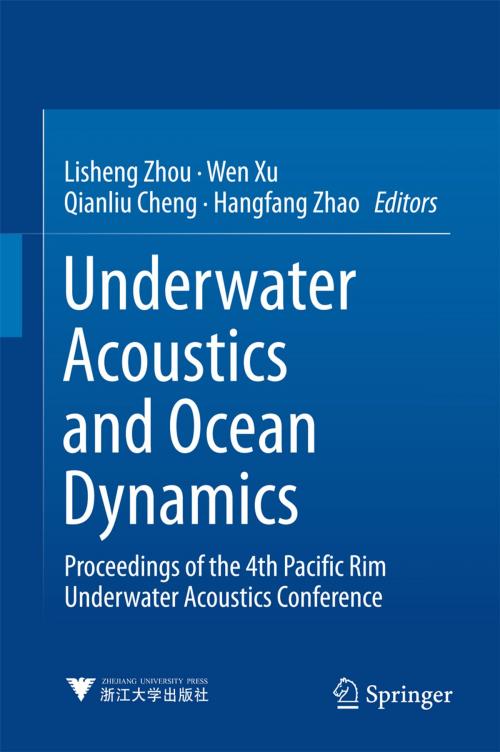 Cover of the book Underwater Acoustics and Ocean Dynamics by , Springer Singapore