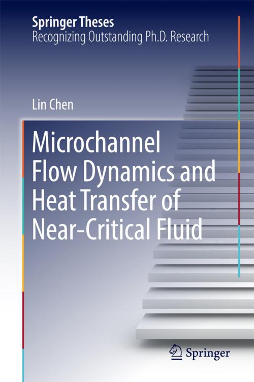 Cover of the book Microchannel Flow Dynamics and Heat Transfer of Near-Critical Fluid by Lin Chen, Springer Singapore