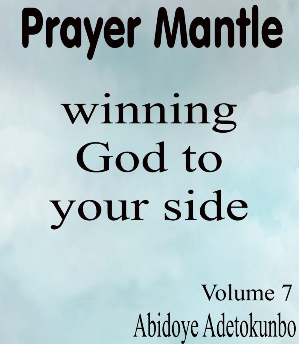 Big bigCover of Prayer Mantle
