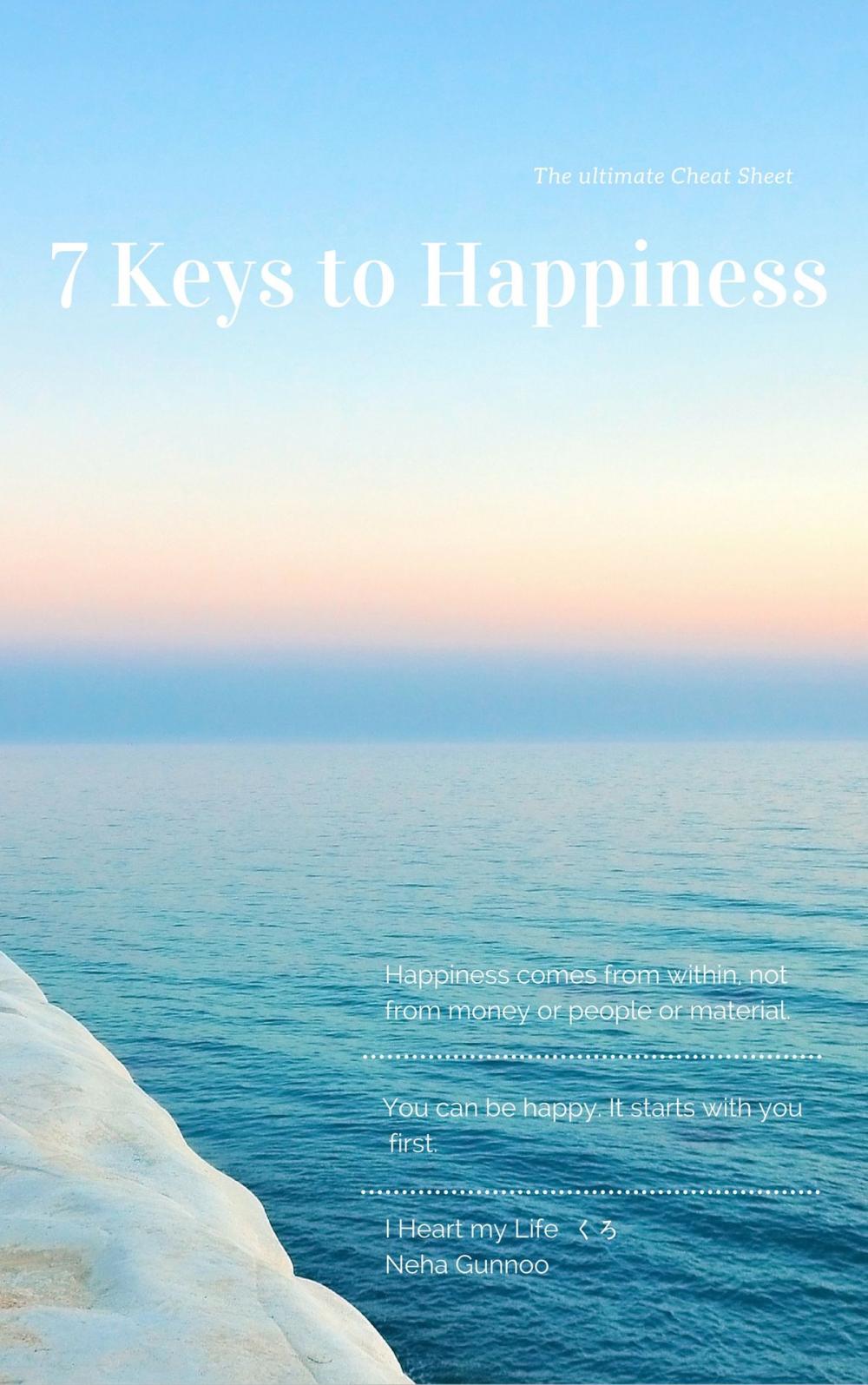 Big bigCover of 7 Keys to Happiness