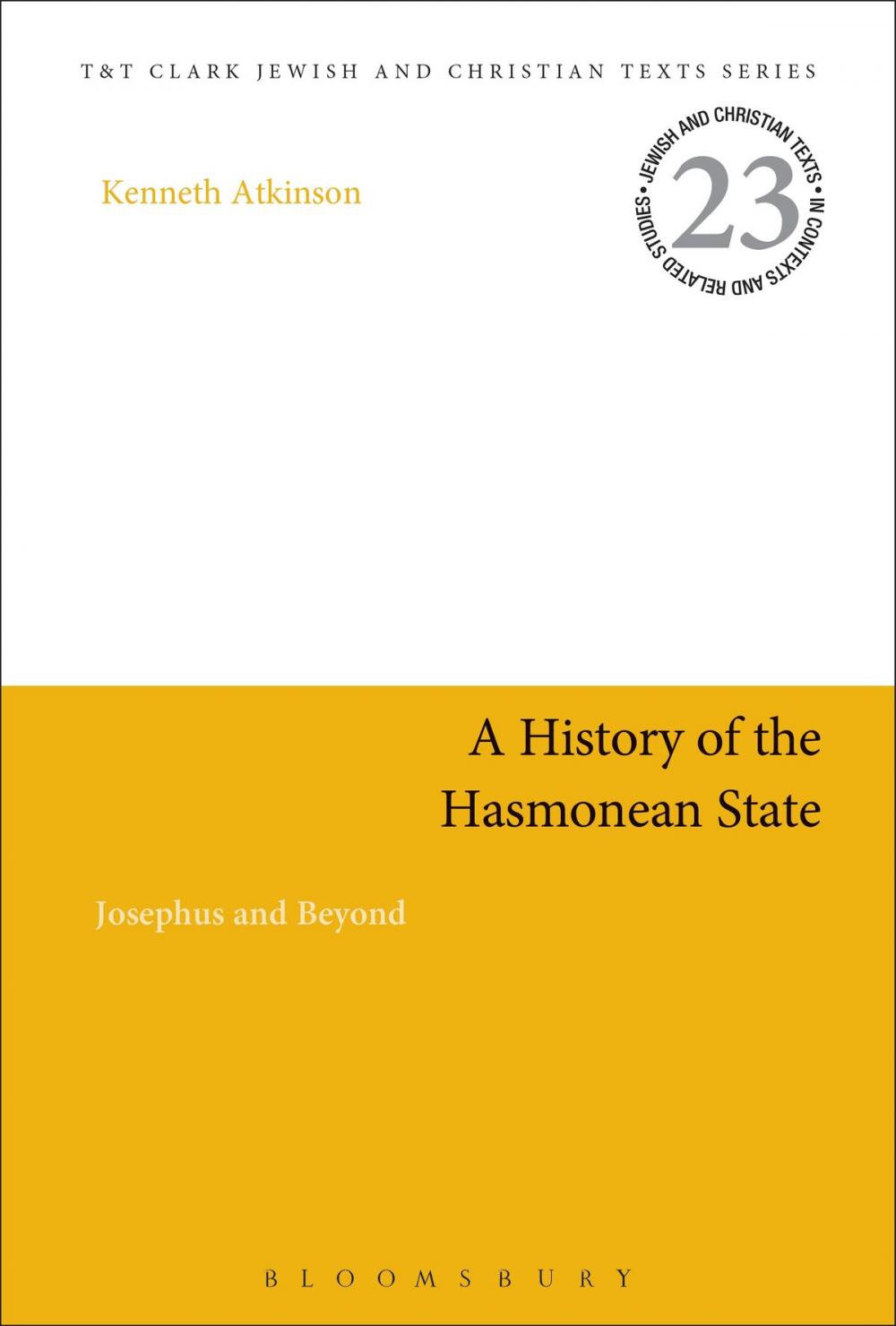 Big bigCover of A History of the Hasmonean State