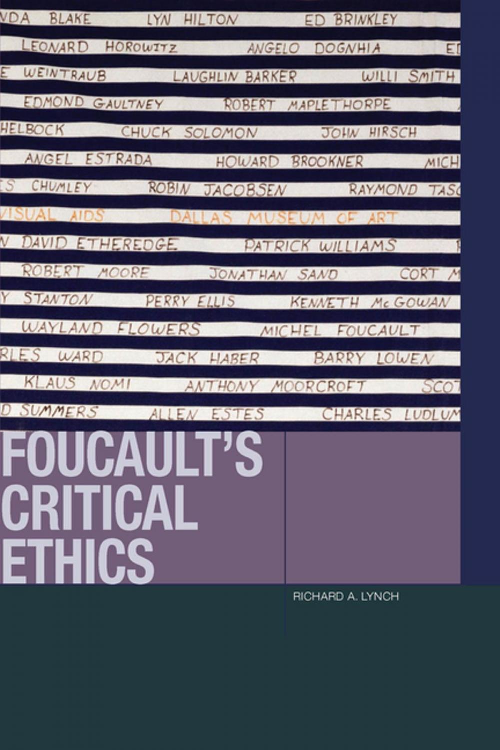 Big bigCover of Foucault's Critical Ethics