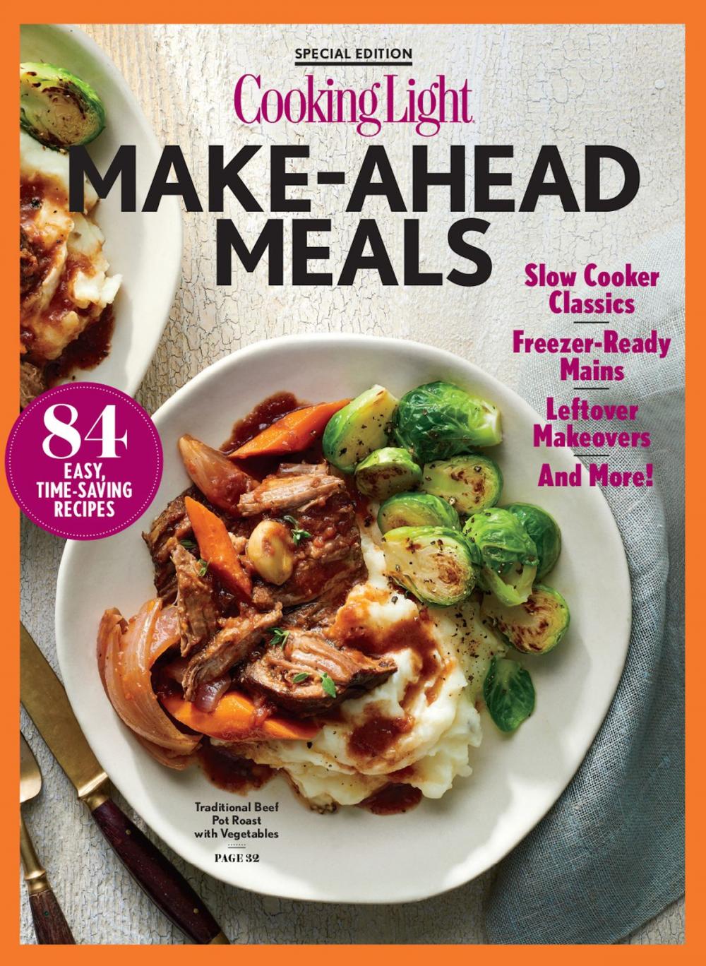Big bigCover of COOKING LIGHT Make-Ahead Meals