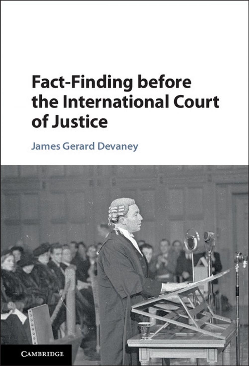 Big bigCover of Fact-Finding before the International Court of Justice