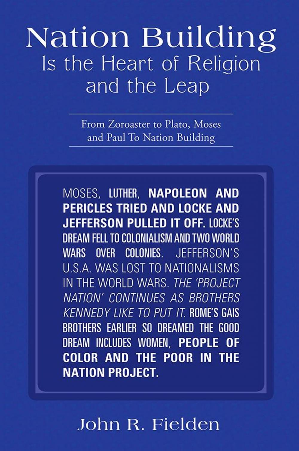 Big bigCover of Nation Building Is the Heart of Religion and the Leap