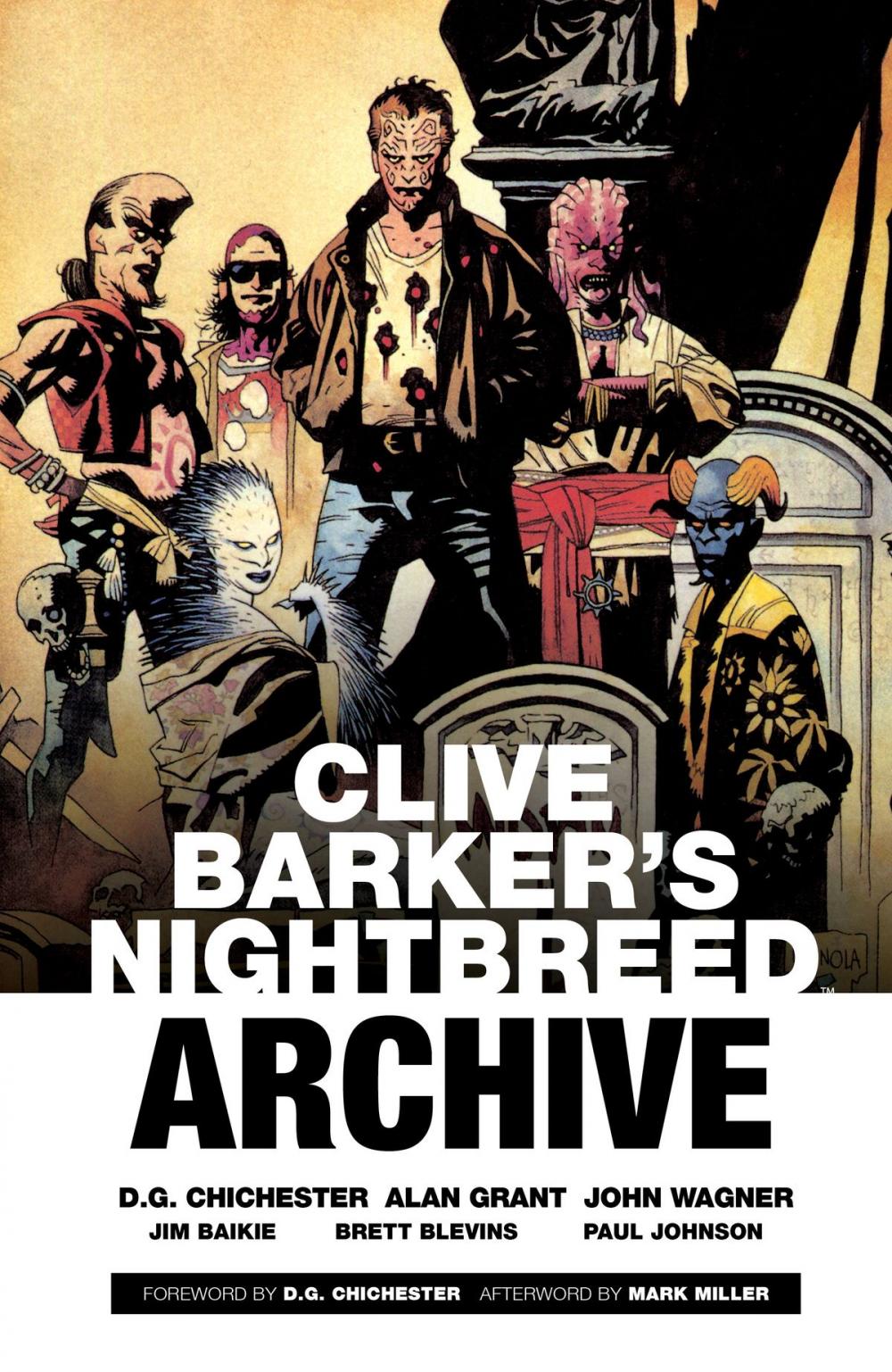Big bigCover of Clive Barker's Nightbreed Archive