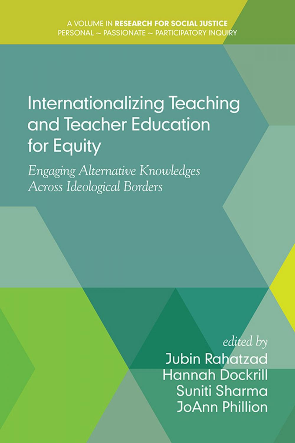 Big bigCover of Internationalizing Teaching and Teacher Education for Equity