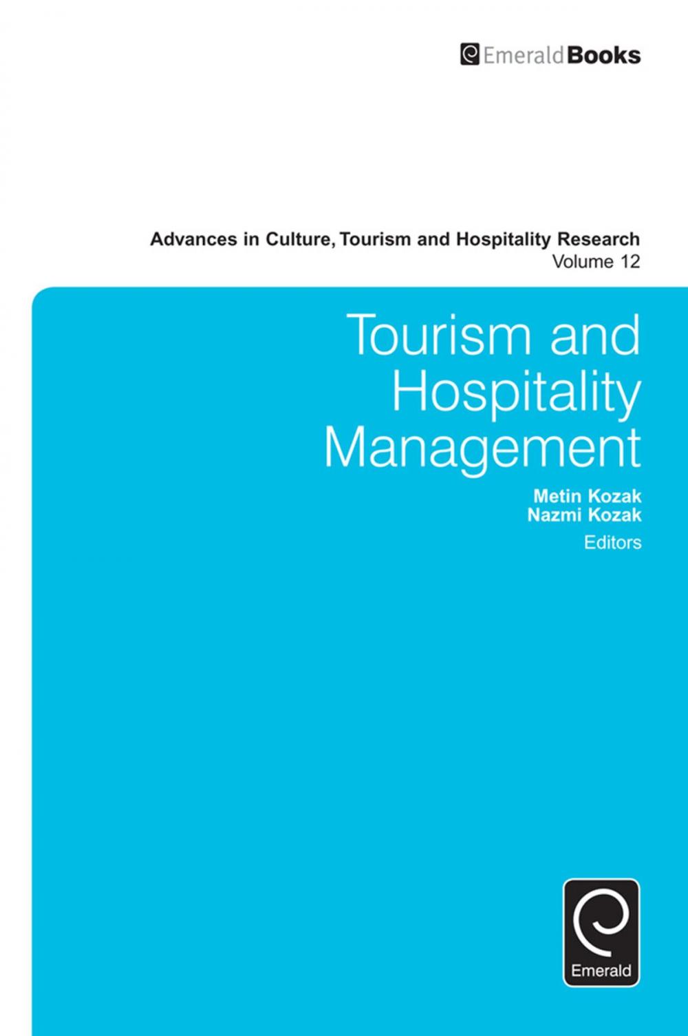 Big bigCover of Tourism and Hospitality Management