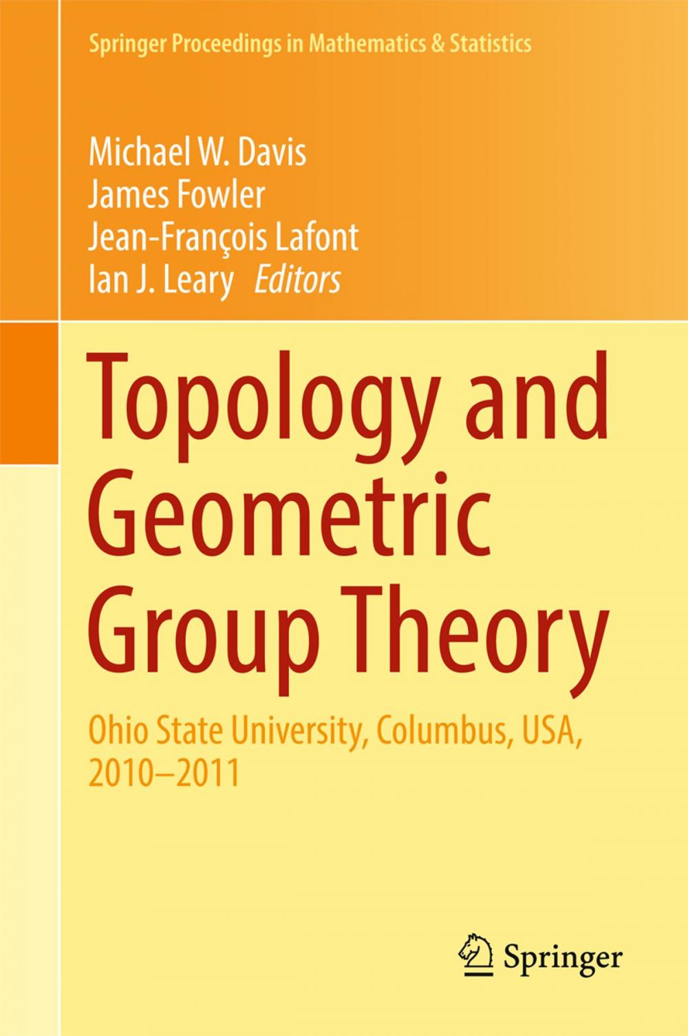 Big bigCover of Topology and Geometric Group Theory