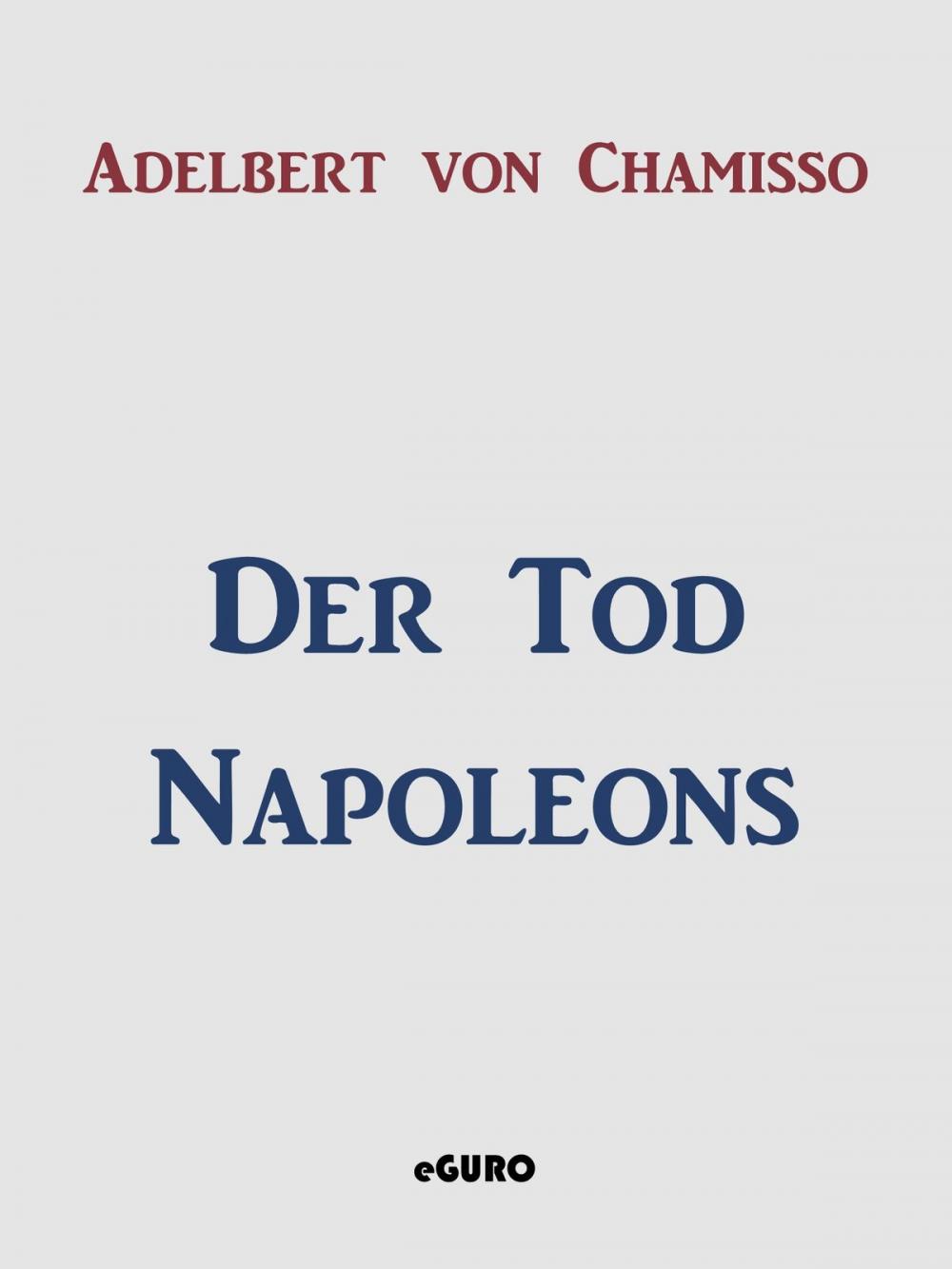 Big bigCover of Der Tod Napoleons