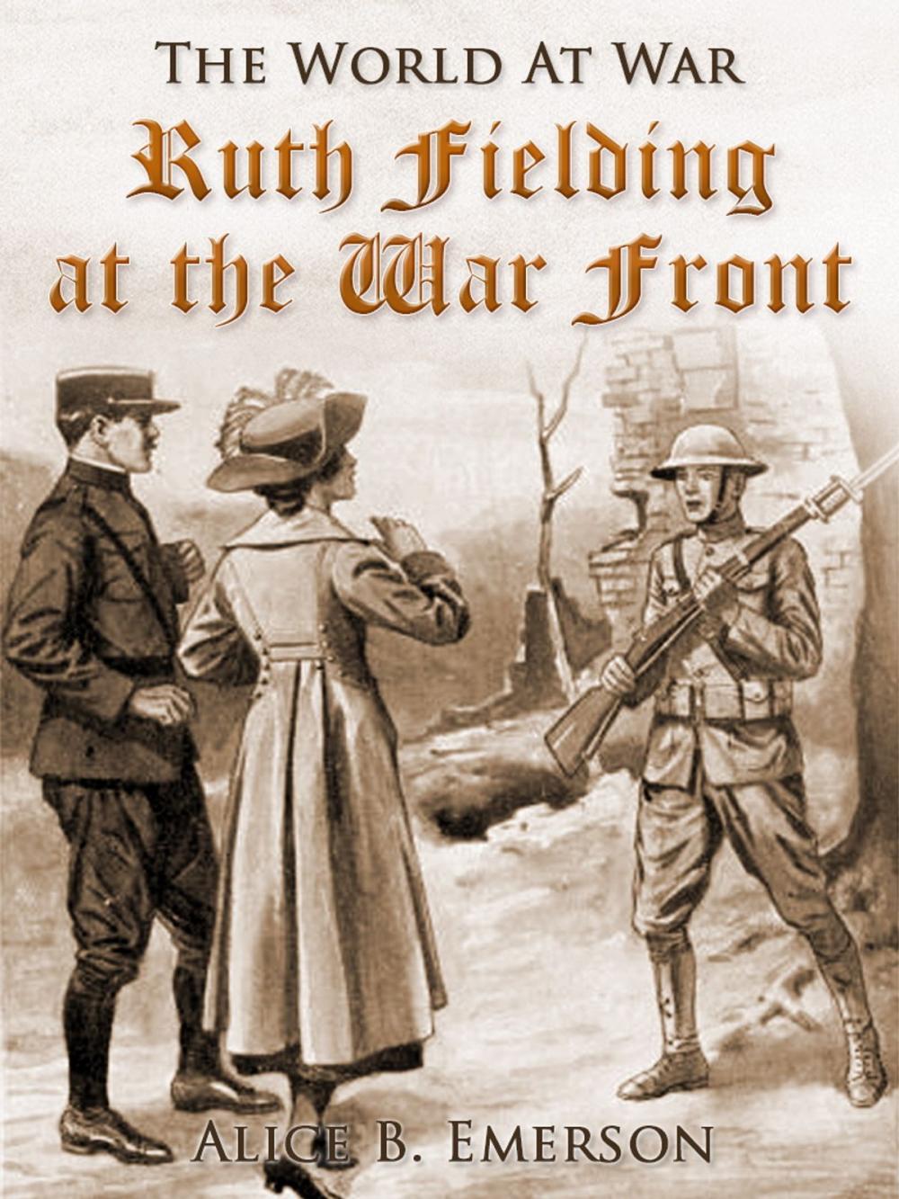 Big bigCover of Ruth Fielding at the War Front